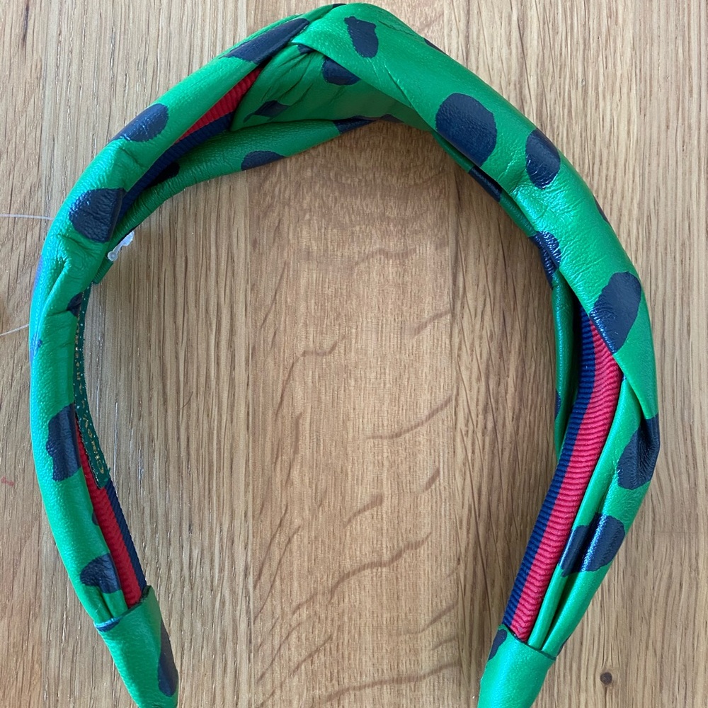 Clare V. Leather Knot Headband